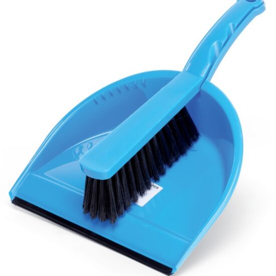 Blik en veger, schoonmaak