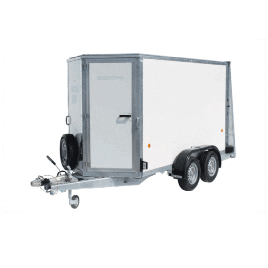 Trailer dichte laadbak