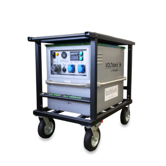 accu aggregaat, groene stroom, stil